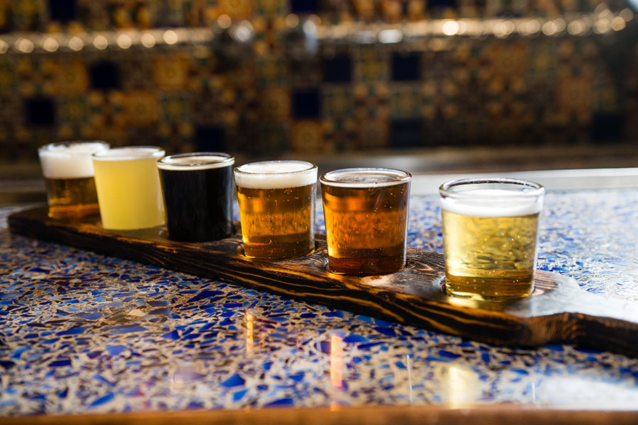 Cheluna beer flight